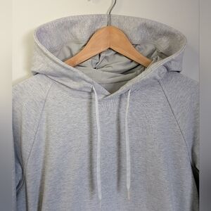 Lululemon City Sweat Hoodie Sweatshirt Men’s Large Gray Pullover LM3ATLS Yoga
